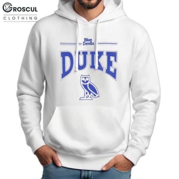Jayson Tatum OVO x Blue Devils Duke Hoodie