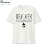 Jesse Itzler Wearing Real Men Change Diapers Shirt