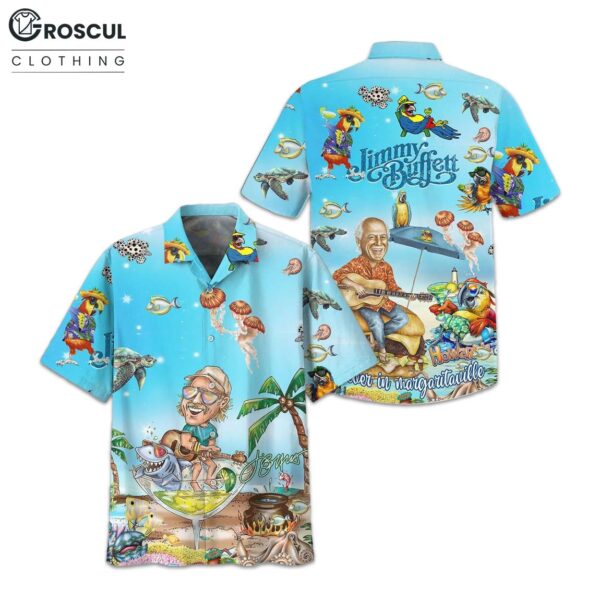 Jimmy Buffett Margaritaville Limited Edition Hawaiian Shirt