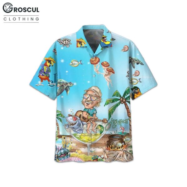Jimmy Buffett Margaritaville Limited Edition Hawaiian Shirt