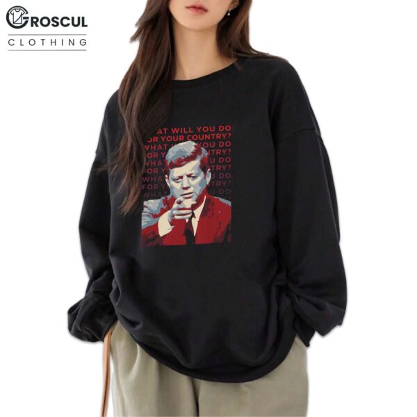 John F Kennedy What Will You Do Shirt