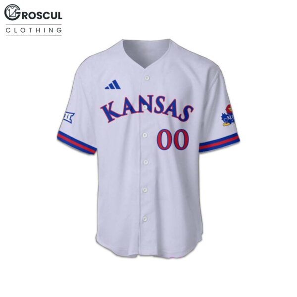 Kansas Jayhawk Baseball Uniform 2025 Baseball Jersey