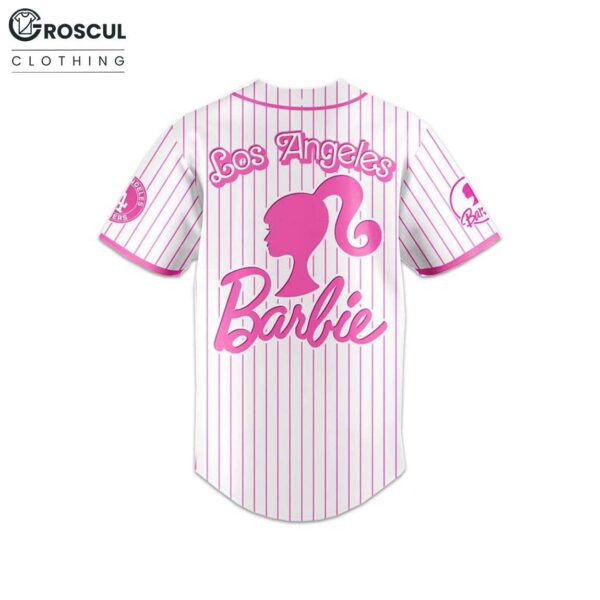 LA Dodgers Barbie Day Baseball Jersey
