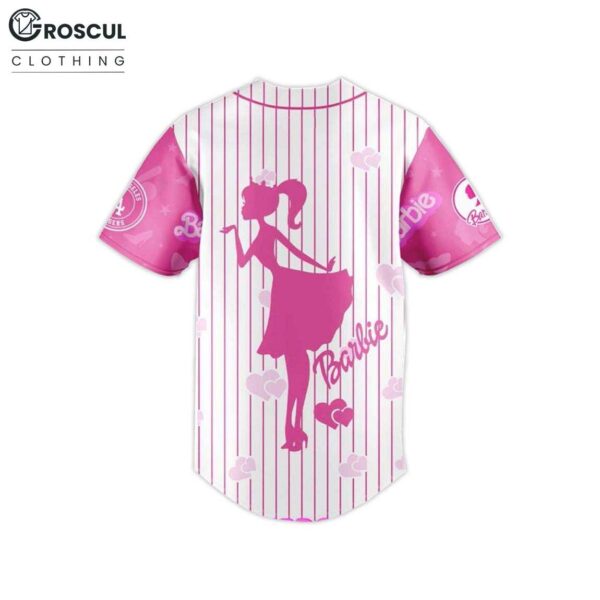 LA Dodgers Barbie Night Game 2025 Baseball Jersey