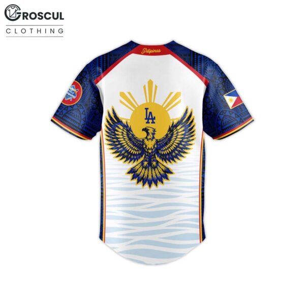 LA Dodgers Filipino Heritage Night 2025 Baseball Jersey