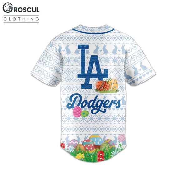 LA Dodgers Happy Easter 2025 Baseball Jersey