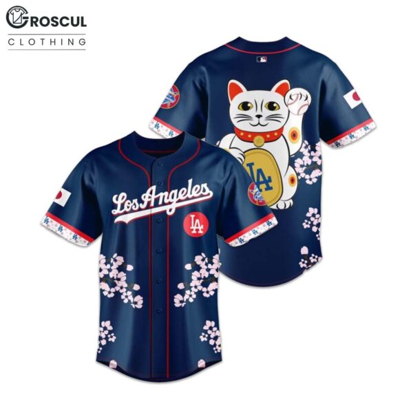 LA Dodgers Japanese Heritage Night 2025 Baseball Jersey