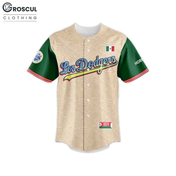 LA Dodgers Mexican Heritage Night 2025 Baseball Jersey