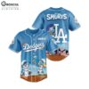 LA Dodgers The Smurf Night 2025 Baseball Jersey 1