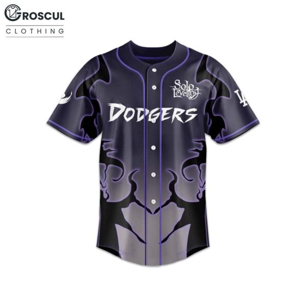 LA Dodgers x Solo Leveling 2025 Baseball Jersey