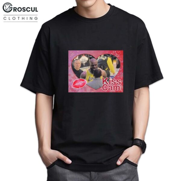 Lakers Lebron James Kiss Cam Shirt