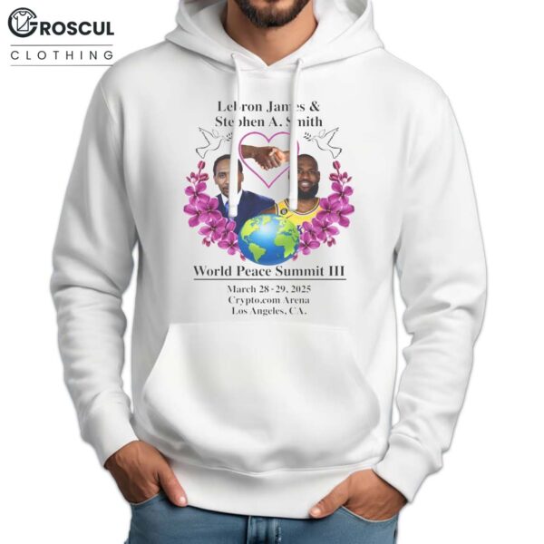 Lebron James & Stephen A Smith World Peace Summit III Hoodie