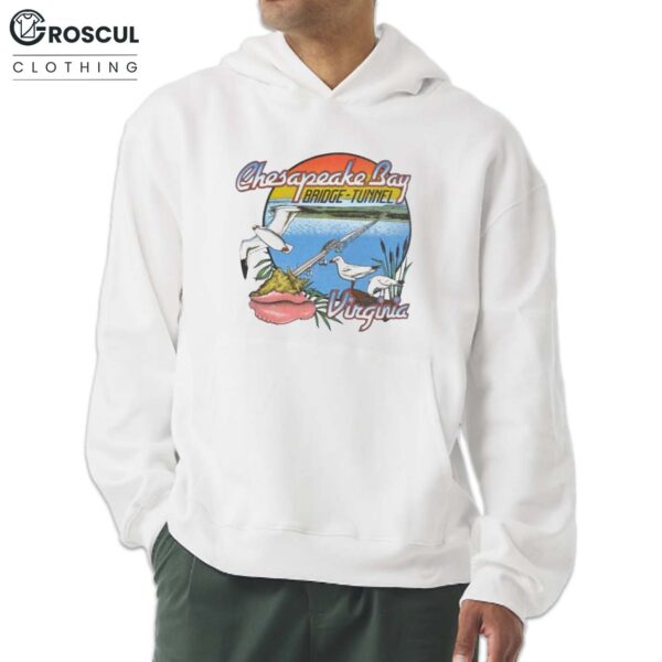 Lochlan Ratliff The White Lotus 80s Chesapeake Bay Bridge-tunnel Shirt