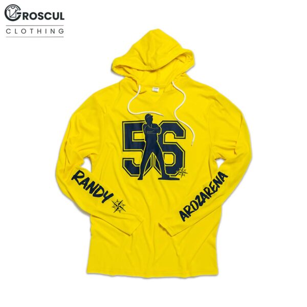 Mariners Randy Arozarena Crossed-Arm Hoodie Night 2025 Giveaway