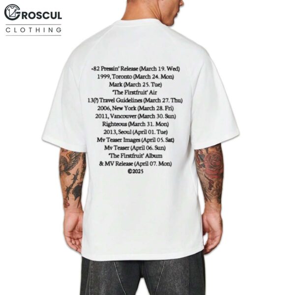 Mark The Firstfruit 1st Album Shirt