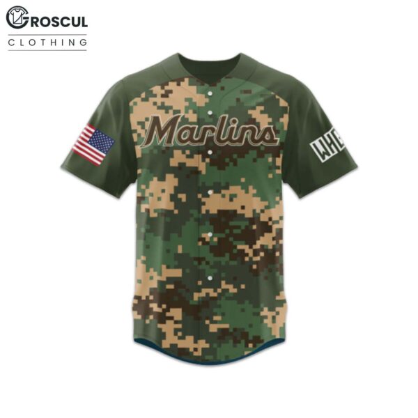 Marlins Military Appreciation Jersey 2025 Giveaway