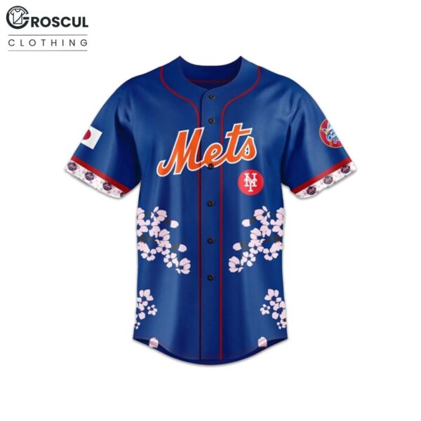 NY Mets Japanese Heritage Night 2025 Baseball Jersey