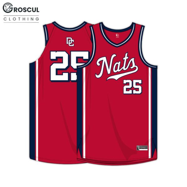 Nat 25 Nationals Basketball Jersey 2025 Giveaway