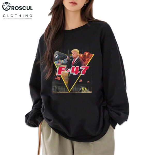 New Fighter Jet F-47 Trump Shirt