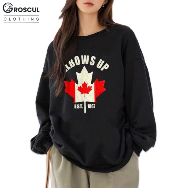 Proud Canadian Strong Elbows Up Est 1867 Shirt
