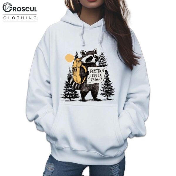 Raccoon Foxtrot Delta Tango Anti-Trump Hoodie