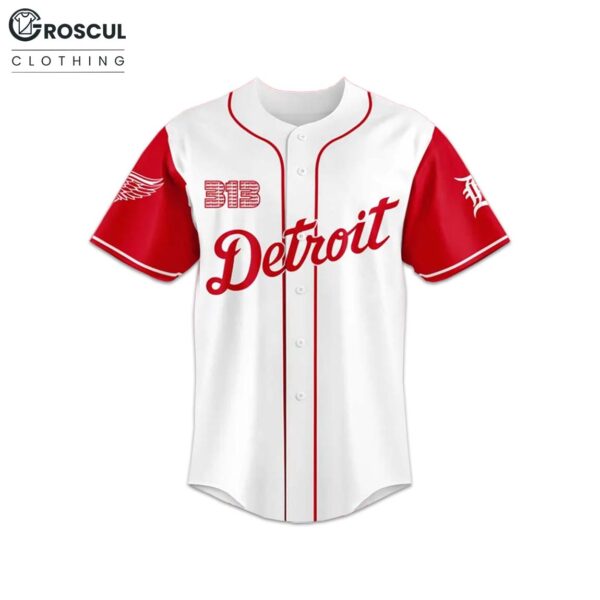 Red Wings Tigers Night Baseball Jersey