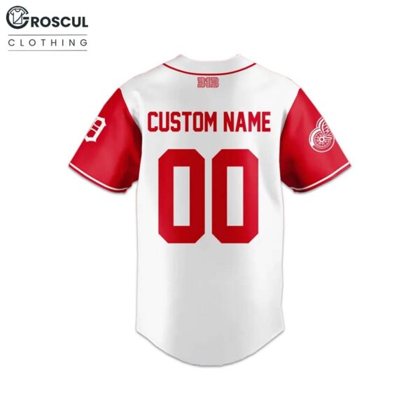 Red Wings Tigers Night Baseball Jersey