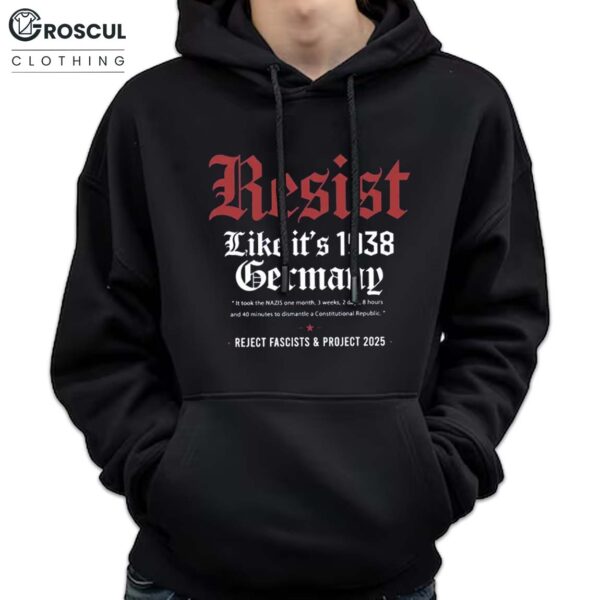 Resist Like Its 1938 Germany Shirt Anti Trump Shirt