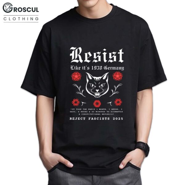 Resist Like it's Germany Cat Shirt
