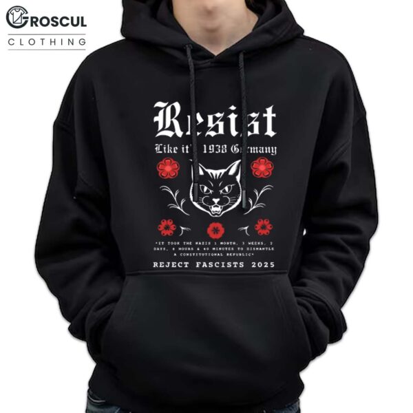 Resist Like it's Germany Cat Shirt