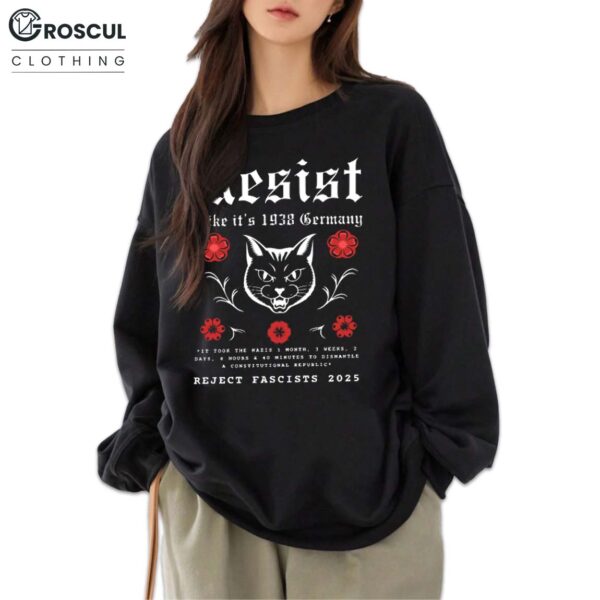 Resist Like it's Germany Cat Shirt