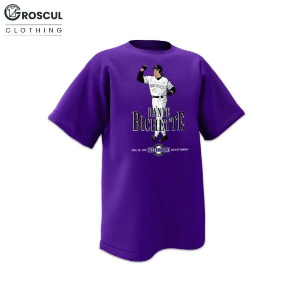 Rockies Dante Bichette Rockies Shirt 2025 Giveaway