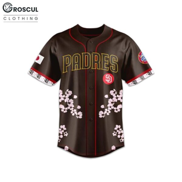 SD Padres Japanese Heritage Night 2025 Baseball Jersey