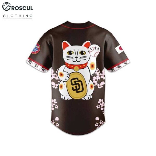 SD Padres Japanese Heritage Night 2025 Baseball Jersey