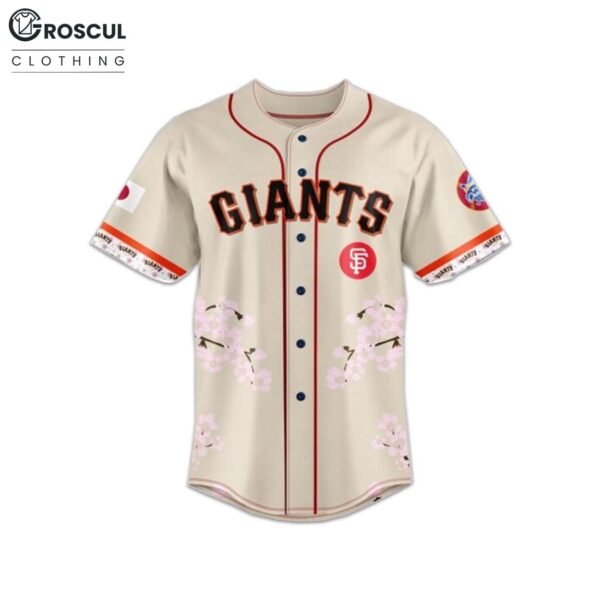 SF Giants Japanese Heritage Night 2025 Baseball Jersey