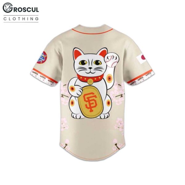SF Giants Japanese Heritage Night 2025 Baseball Jersey