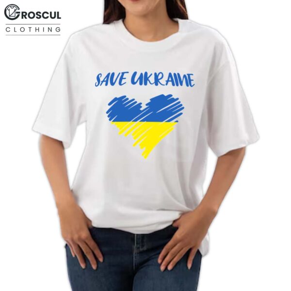 Save Ukraine Heart Shirt