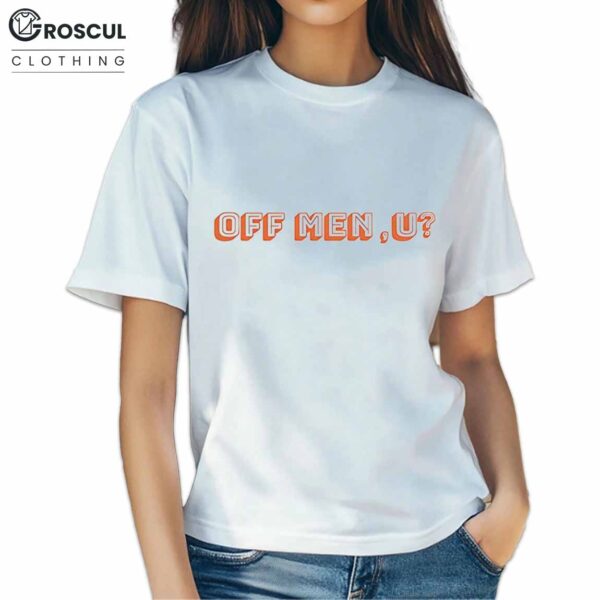 Self Esteem Off Men U Shirt