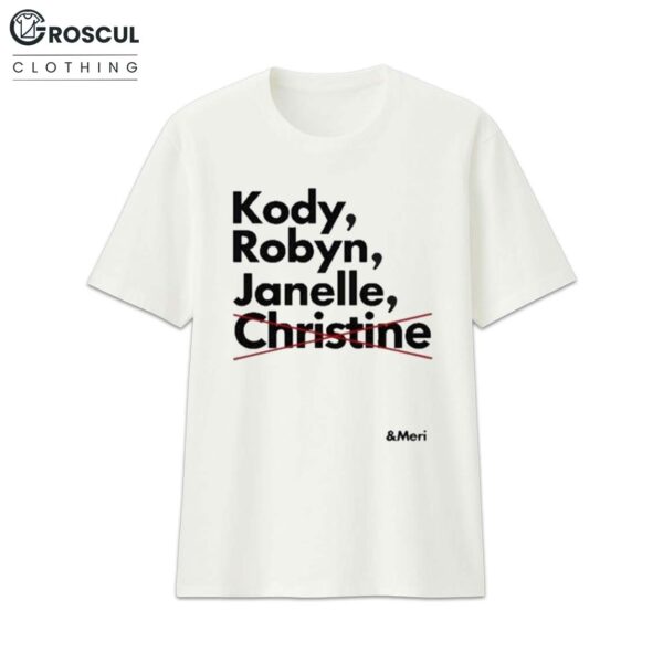 Sister Wives Kody Robyn Janelle Christine And Meri Shirt