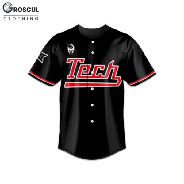 Texas Tech Baseball Patrick Mahomes 2025 Baseball Jersey