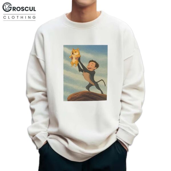 The Lion King Musk and Dogecoin Shirt 6 The Lion King Musk and Dogecoin Shirt 4