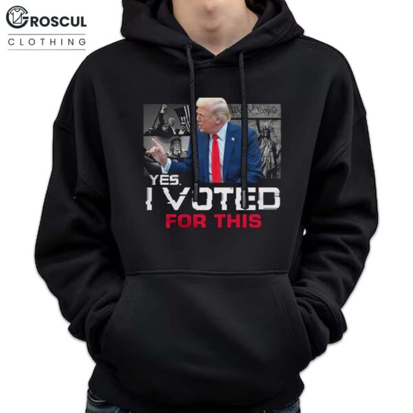 Trump Yes I Voted For This 2025 Shirt