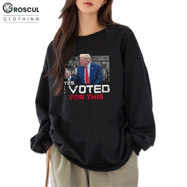 Trump Yes I Voted For This 2025 Shirt