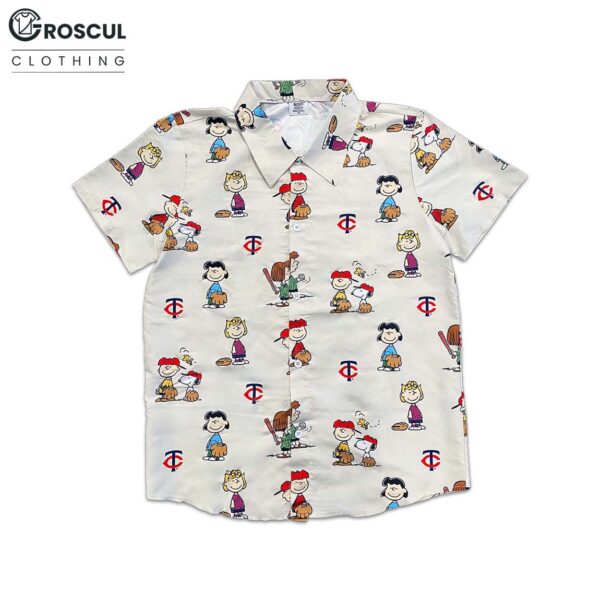 Twins Peanuts 75th Anniversary Hawaiian Shirt 2025 Giveaway