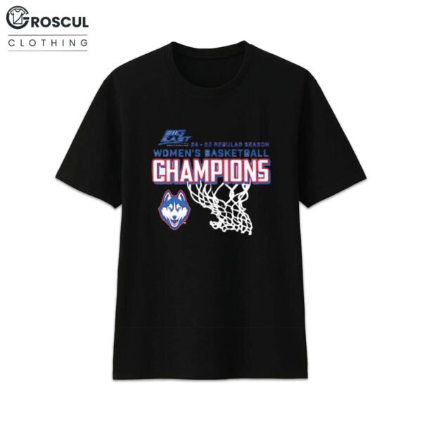 UConn Women's Basketball 2024-2025 Regular Season Champions Shirt