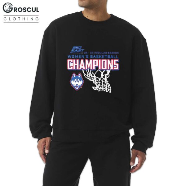 UConn Women's Basketball 2024-2025 Regular Season Champions Shirt