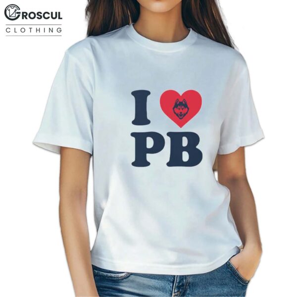 Uconn Paige Bueckers I Love PB Shirt