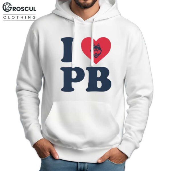 Uconn Paige Bueckers I Love PB Hoodie