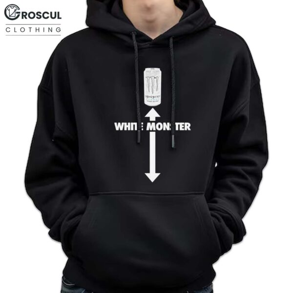 White Monster Arrow Up And Down Shirt