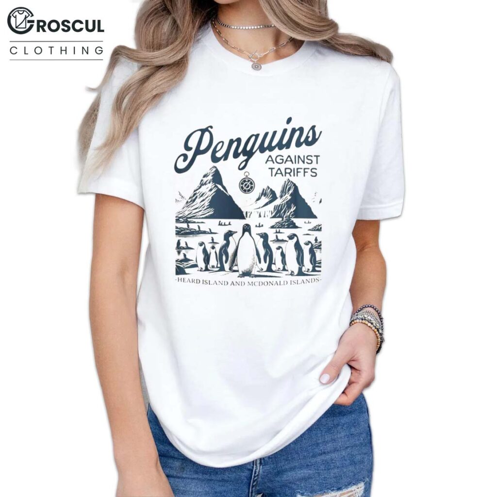 Penguins Against Tariffs Shirt 2 Penguins Against Tariffs Shirt